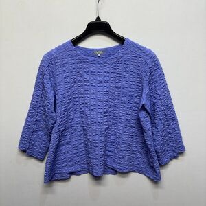 Habitat Women 3/4 Sleeve Blouse Top Shirt Size Medium D066 -7